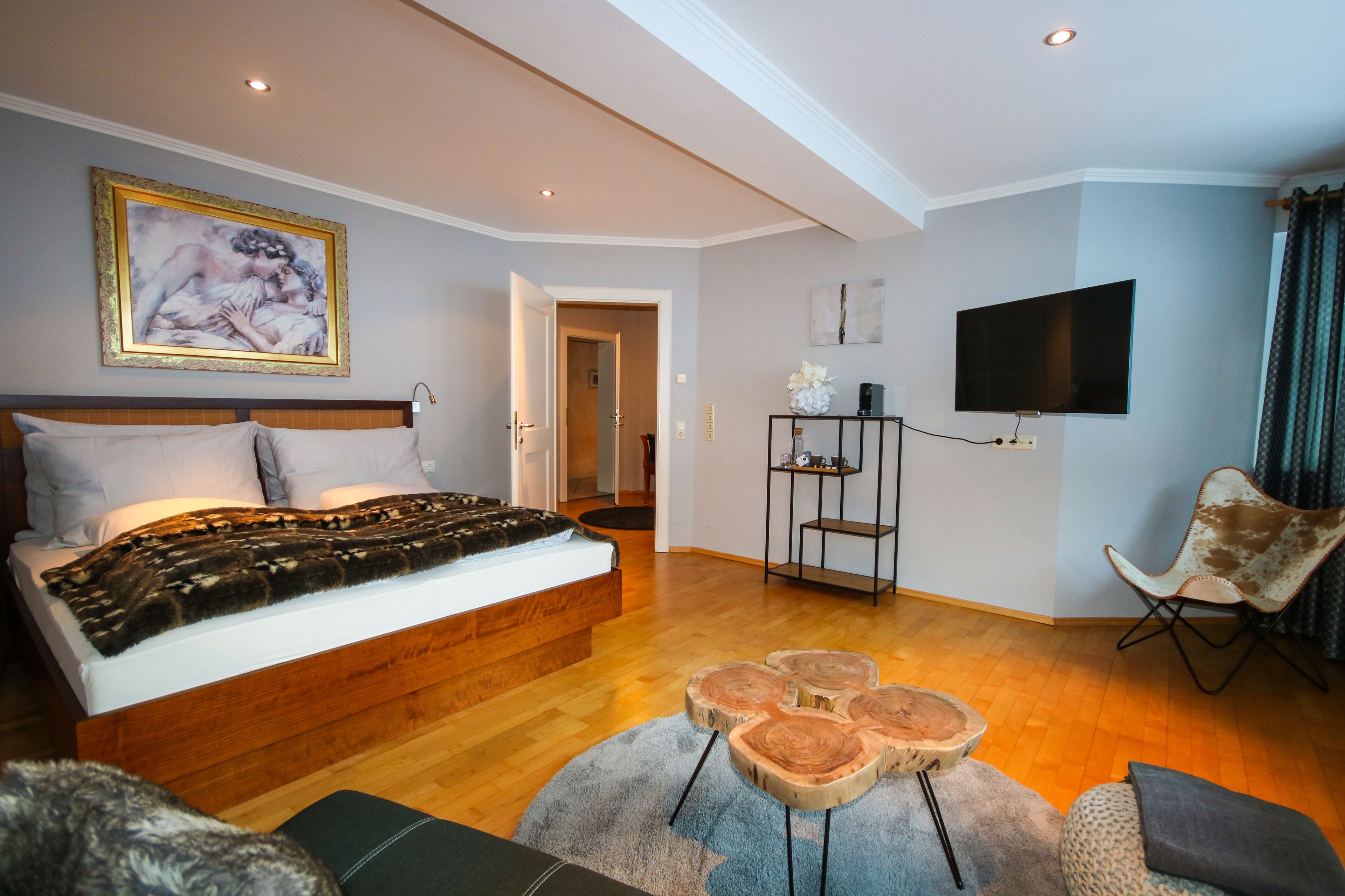 Design-Suite, 1 Schlafzimmer, Bergblick | Zimmerausstattung