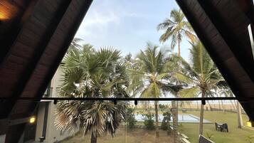 Familienvilla | Ausblick vom Zimmer