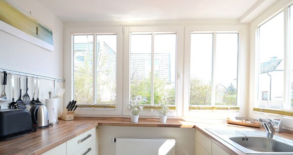 Private kitchen - Kapitänshaus Tordalk (Norderney)