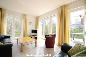 Living room - Kapitänshaus Tordalk (Norderney)