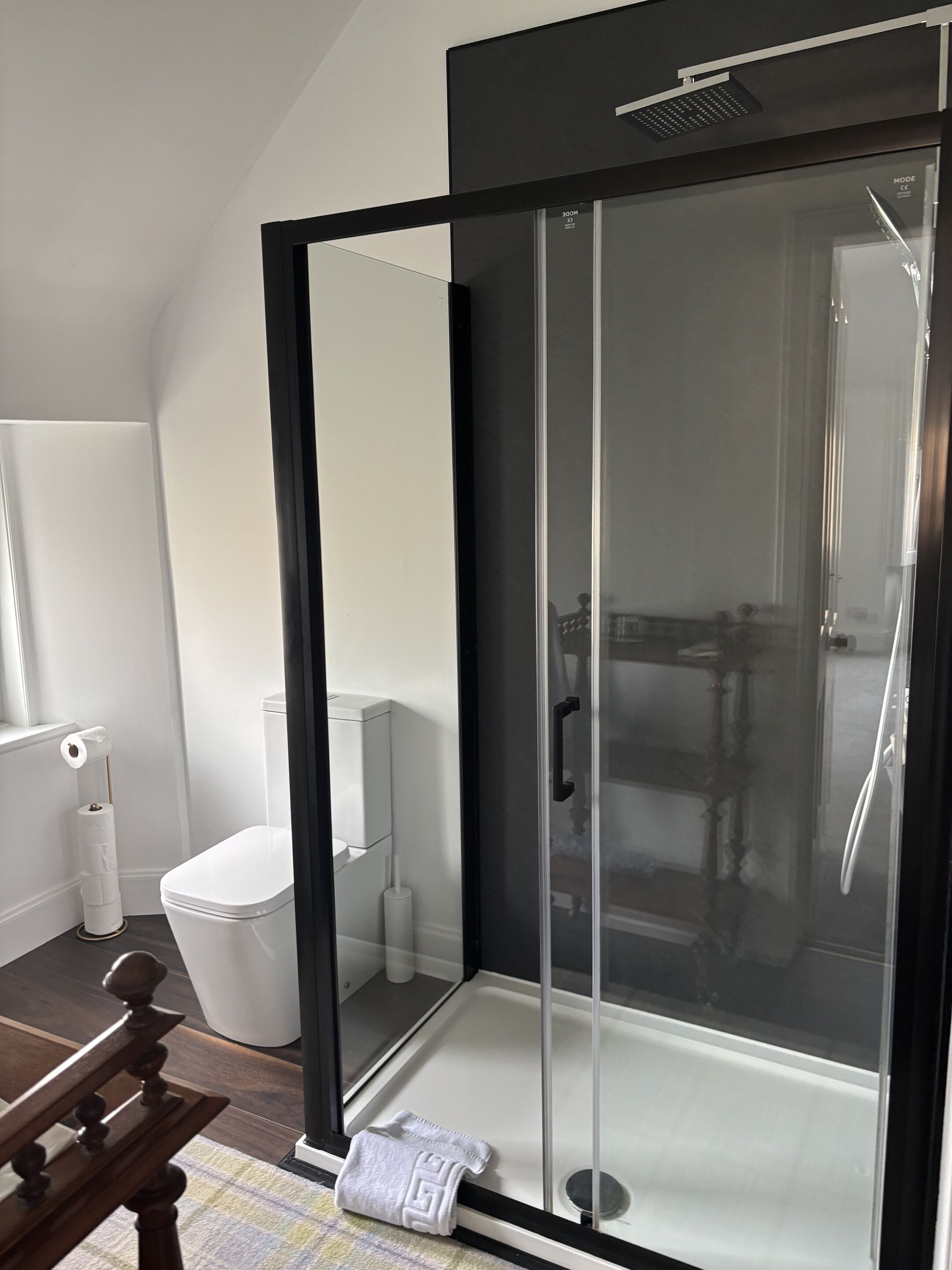 Habitación doble superior, baño en la habitación, vista al jardín | Baño