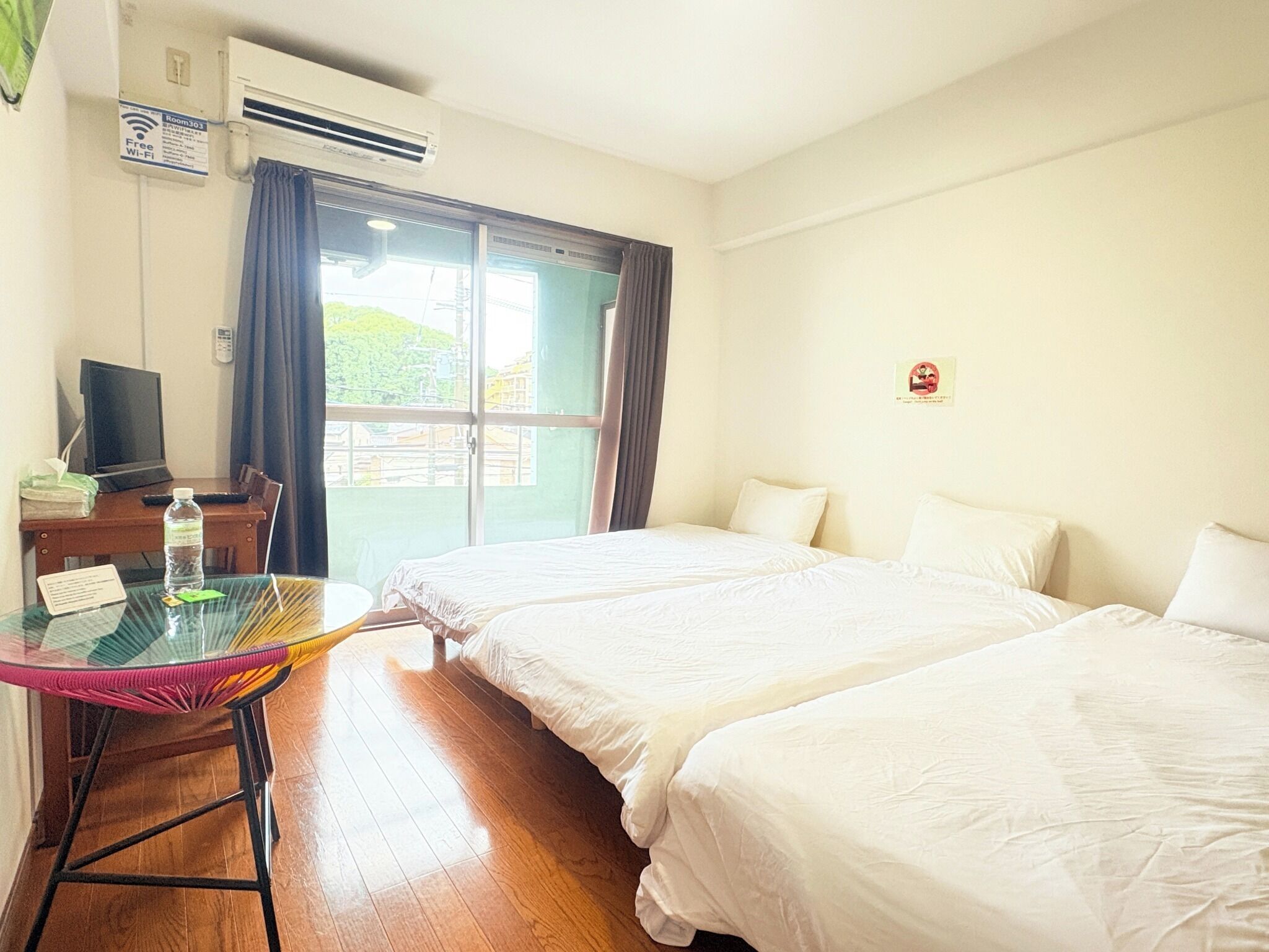 1 bedroom, desk, free WiFi, bed sheets