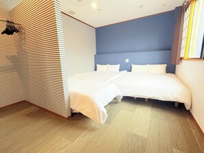 1 slaapkamer, een bureau, gratis wifi, beddengoed