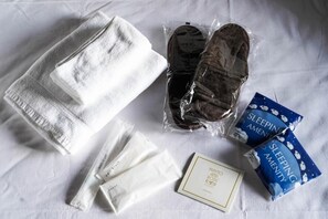 Haartrockner, Handtücher