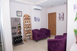 Sala de estar en el lobby