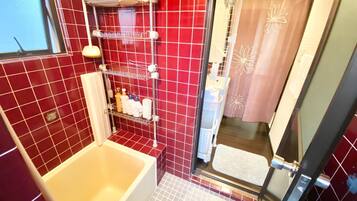 Hair dryer, towels