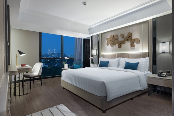 Habitació Deluxe | 1 dormitori, minibar, caixa forta a l'habitació i escriptori