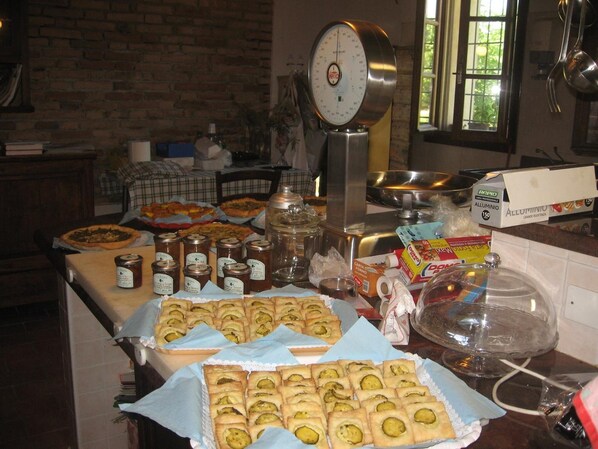 Mittagessen und Abendessen