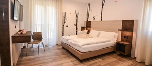 Superior Apartment, Balcony, Mountain View | Soundproofing, cots/infant beds, free WiFi, bed sheets - Albergo Pieve (Ledro)
