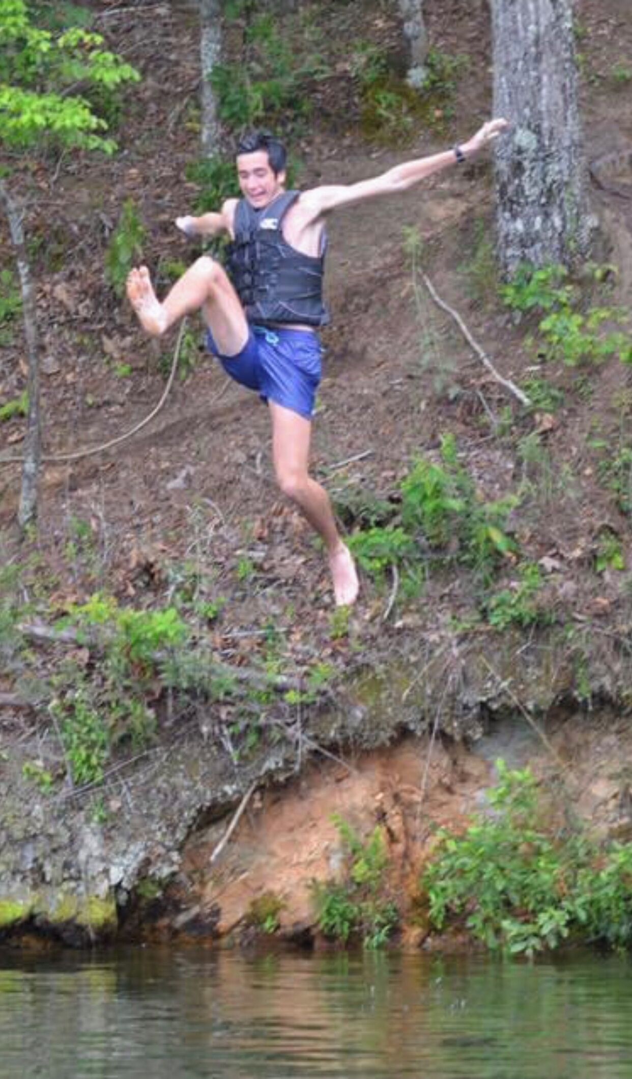 Rope Swing near by.