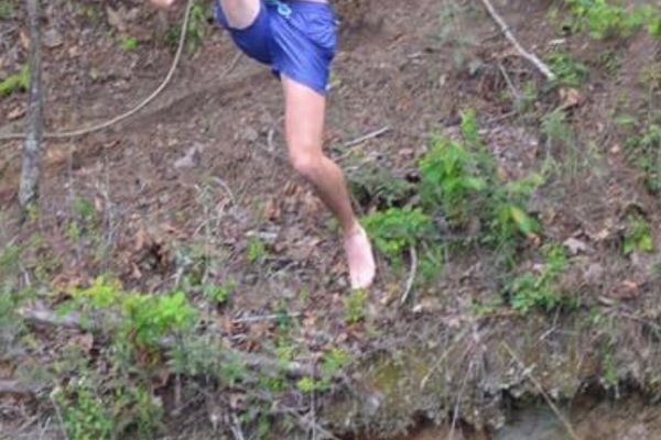 Rope Swing near by.