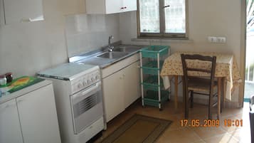 Kühlschrank, Ofen, Herdplatte