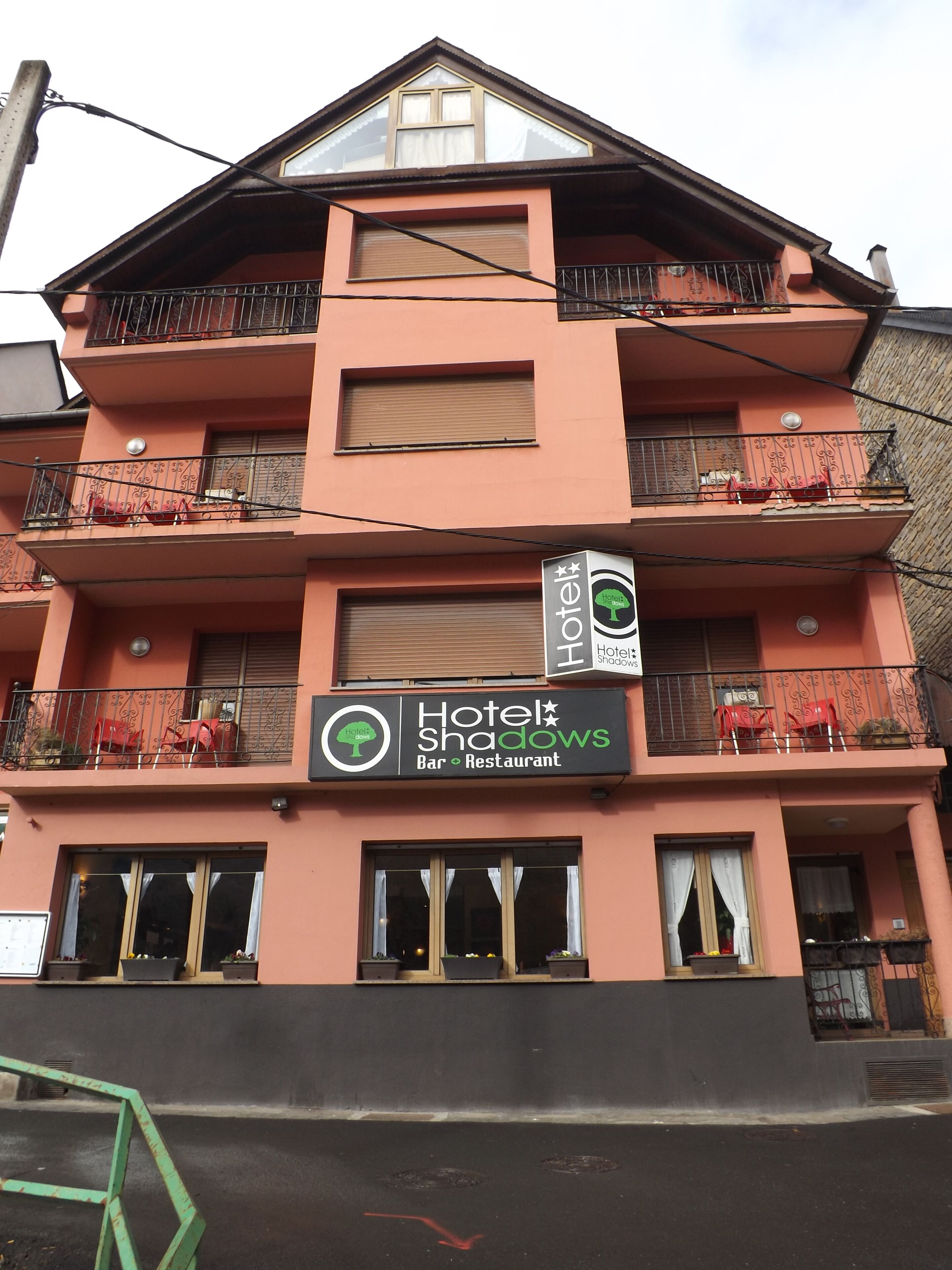 Façade de l’hébergement