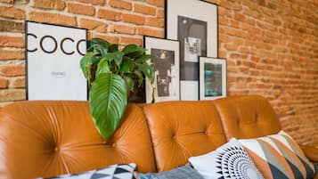 Design appartement | 1 slaapkamer, luxe beddengoed, een minibar, individueel gedecoreerd
