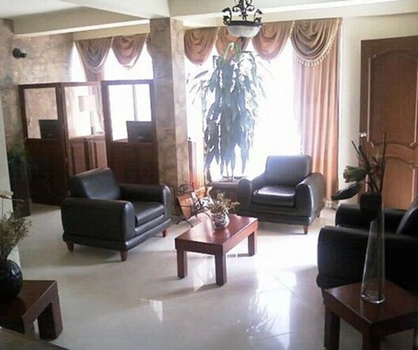 Sala de estar en el lobby