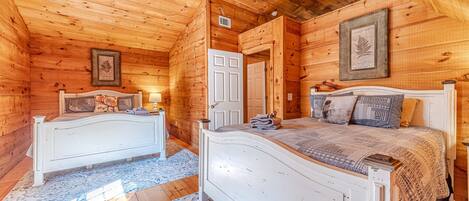 2 soverom, strykejern/-brett, wi-fi (inkludert) og sengetøy