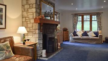 30-inch TV with cable channels