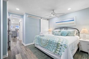 1 slaapkamer, een strijkplank/strijkijzer, gratis wifi, beddengoed