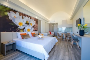 Premium Quadruple Room (Jafora) | Hochwertige Bettwaren, Pillowtop-Betten, Zimmersafe