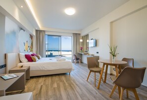 Superior Triple Room (Irida-Krino-Lavdano-Malotyra-Narkisso) | Premium bedding, pillow-top beds, in-room safe, individually decorated - Incognito Creta Luxury Suites (Platanias)