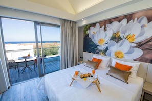 Premium Quadruple Room (Jafora) | Strand-/Meerblick