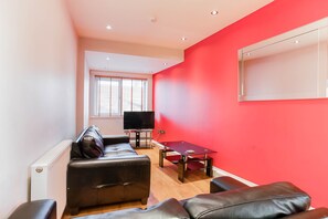 Standard Apartment, 2 Double Beds (4 Guests) | Living area