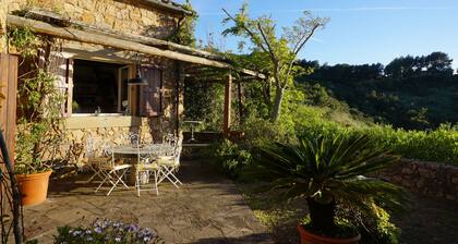 Casa dei Gabbiani, immersed in the Mediterranean scrub