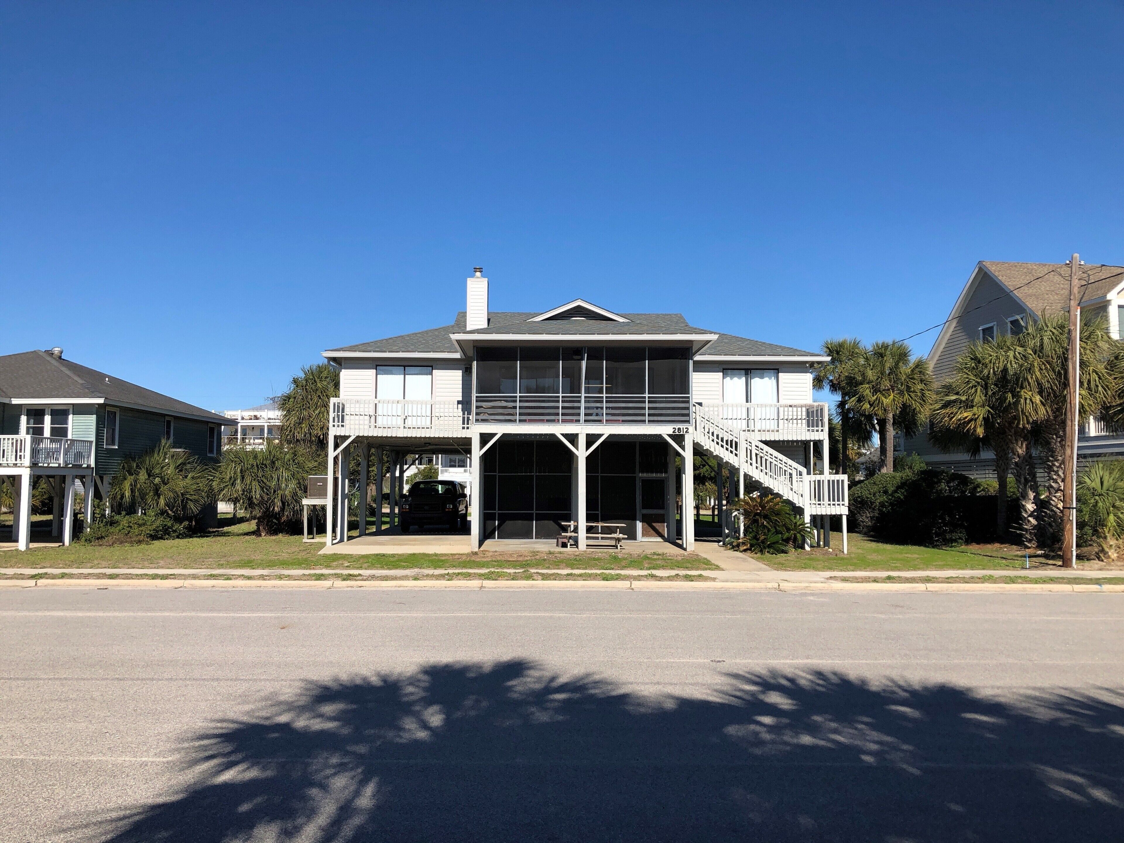 Owner rented and cleaned, 4 bedroom, 4 bath home only steps from the beach
