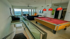 Game room - Stunning Ocean Front Home, Simply the best Property on Tankah Bay (Cancun)