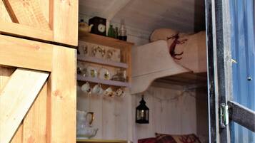 Cabin, 2 Queen Beds | 1 bedroom, bed sheets