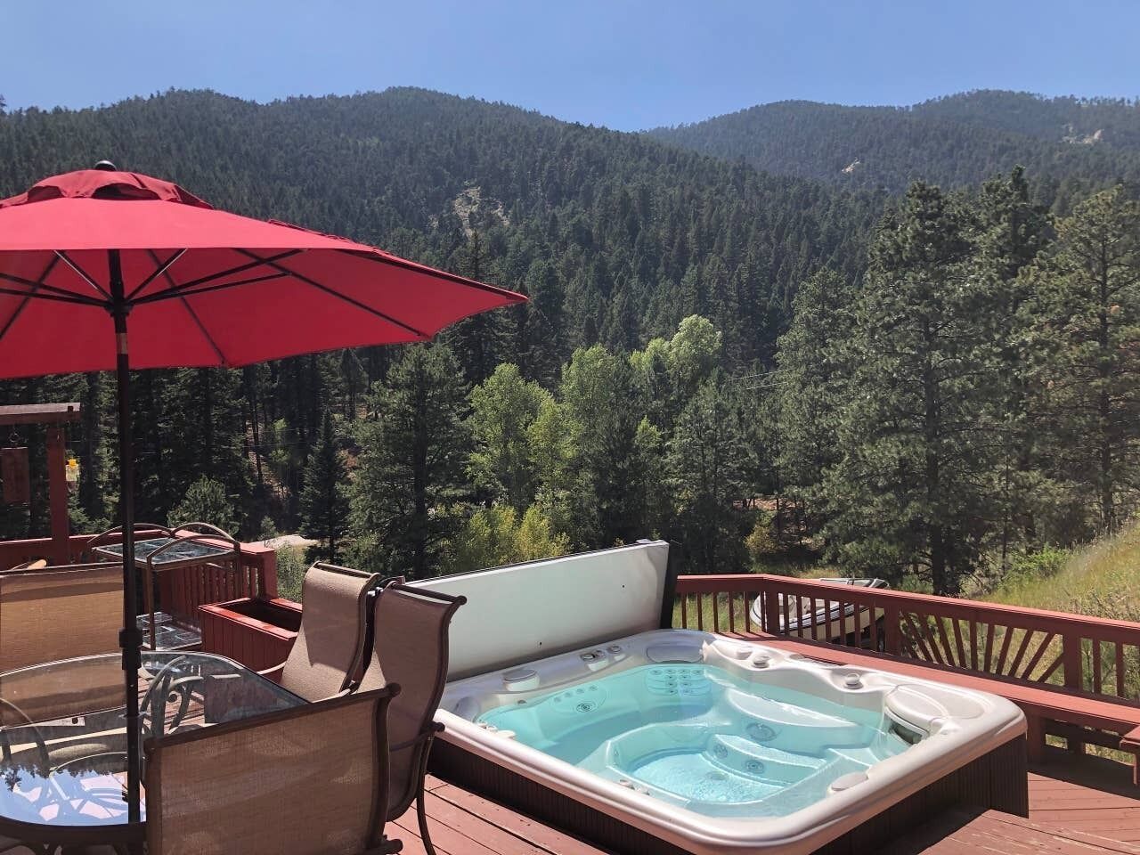 Bain à remous extérieur