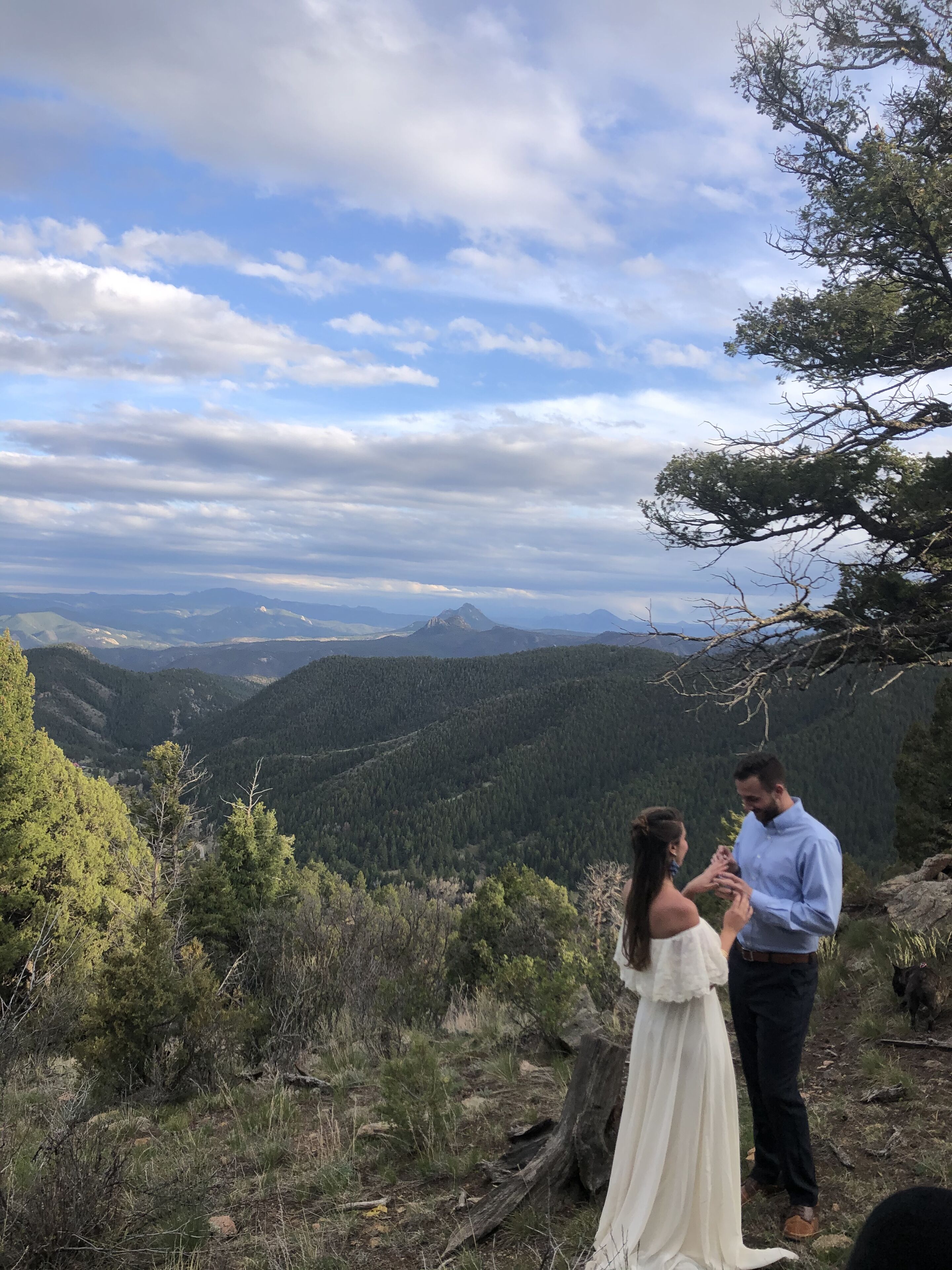 Vue depuis l’hébergement