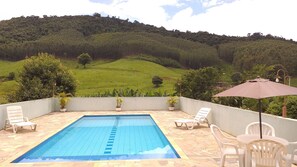 Pool - Chacara Recanto Paraíso is in a privileged location. (Serra Negra)