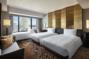 Rom – deluxe, 2 enkeltsenger (with Extra) | Sengetøy av topp kvalitet, safe på rommet og lydisolert