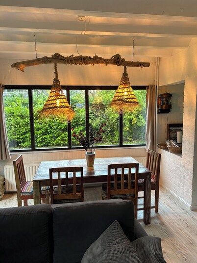 Family-friendly, cozy accommodation with a beautiful garden plot 