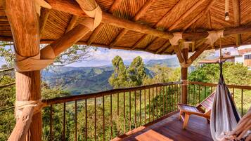 Uitzicht op de bergen