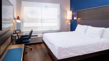 Cortinas blackout, tabla de planchar con plancha y wifi gratis