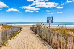Accommodatie ligt op het strand