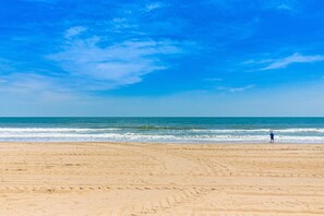 Accommodatie ligt op het strand