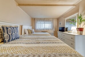 1 slaapkamer, een strijkplank/strijkijzer, gratis internet, beddengoed