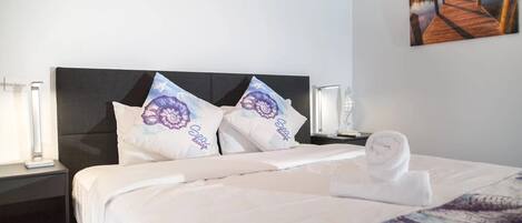 Firemannsrom – standard | Sengetøy av topp kvalitet, strykejern/-brett og wi-fi (inkludert)