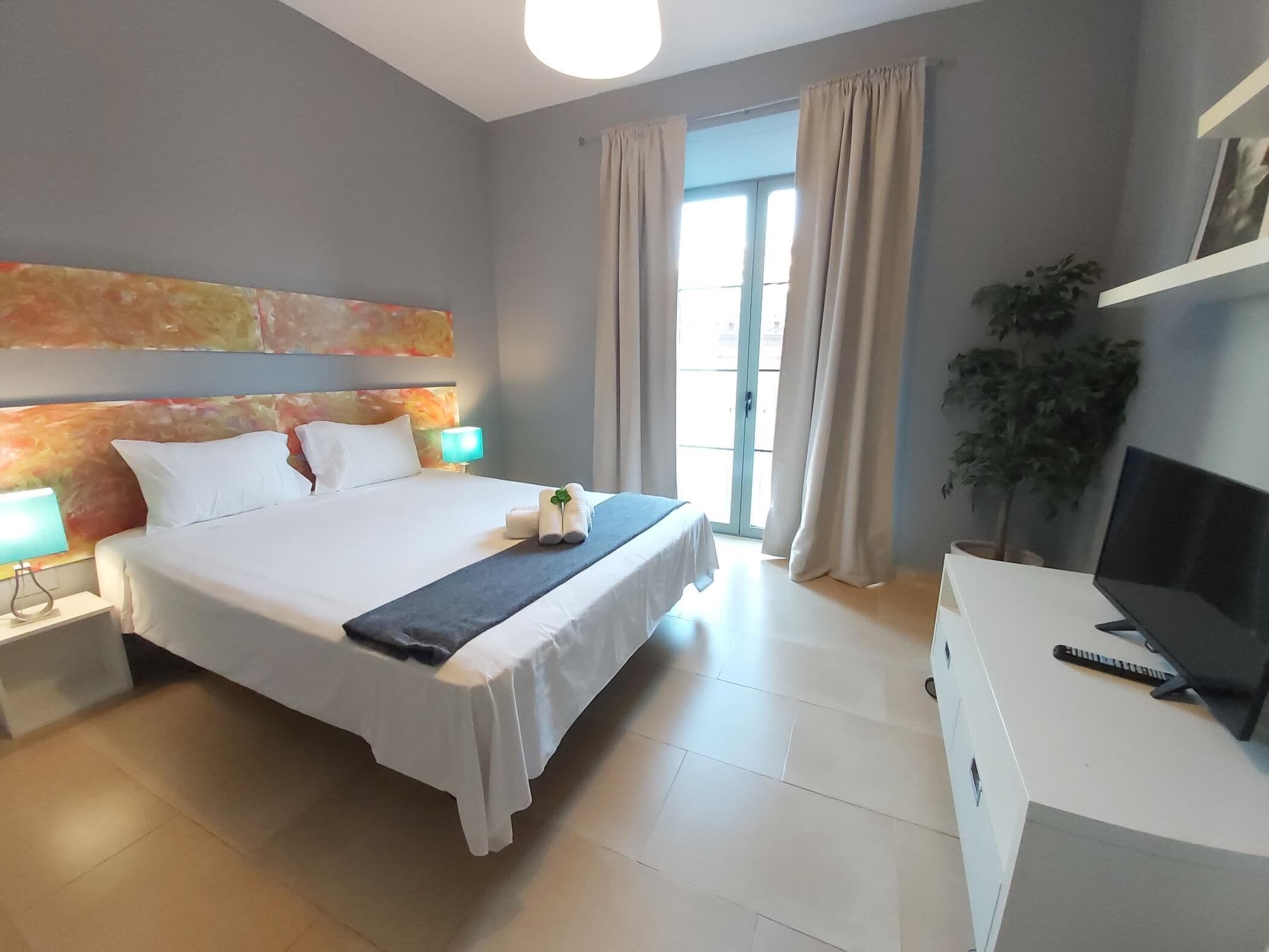 1 Schlafzimmer, Bügeleisen/Bügelbrett, Internetzugang, Bettwäsche