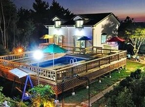 Seasonal outdoor pool