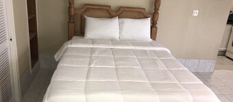 Freshly Renovated Studio with full kitchen, bathroom, and private gate, parking