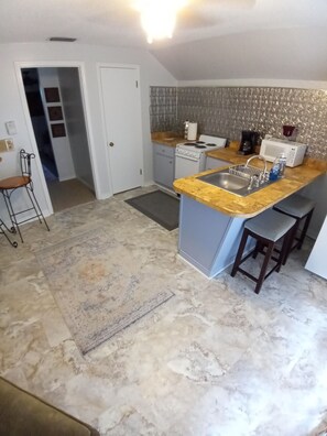 Fridge, microwave, oven, stovetop - Bohemian Dreaming of Mardi Gras (Mobile)