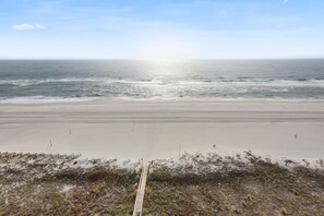 On the beach
