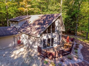 Exterior - Dog-Friendly, Secluded Cabin in the Woods (Egg Harbor)