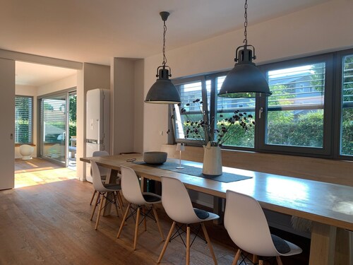 Holiday Home "Seebruck" close to Chiemsee with Wi-Fi, Garden & Terrace