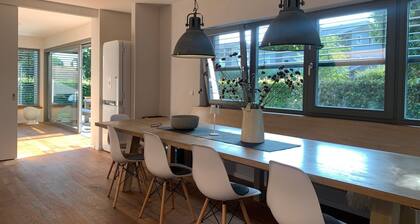 Holiday Home "Seebruck" close to Chiemsee with Wi-Fi, Garden & Terrace