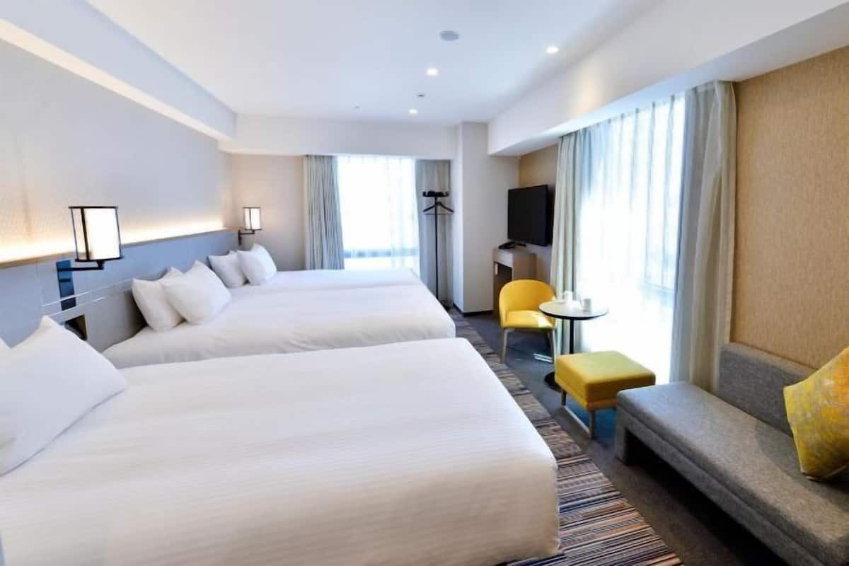 In-room safe, desk, blackout curtains, iron/ironing board